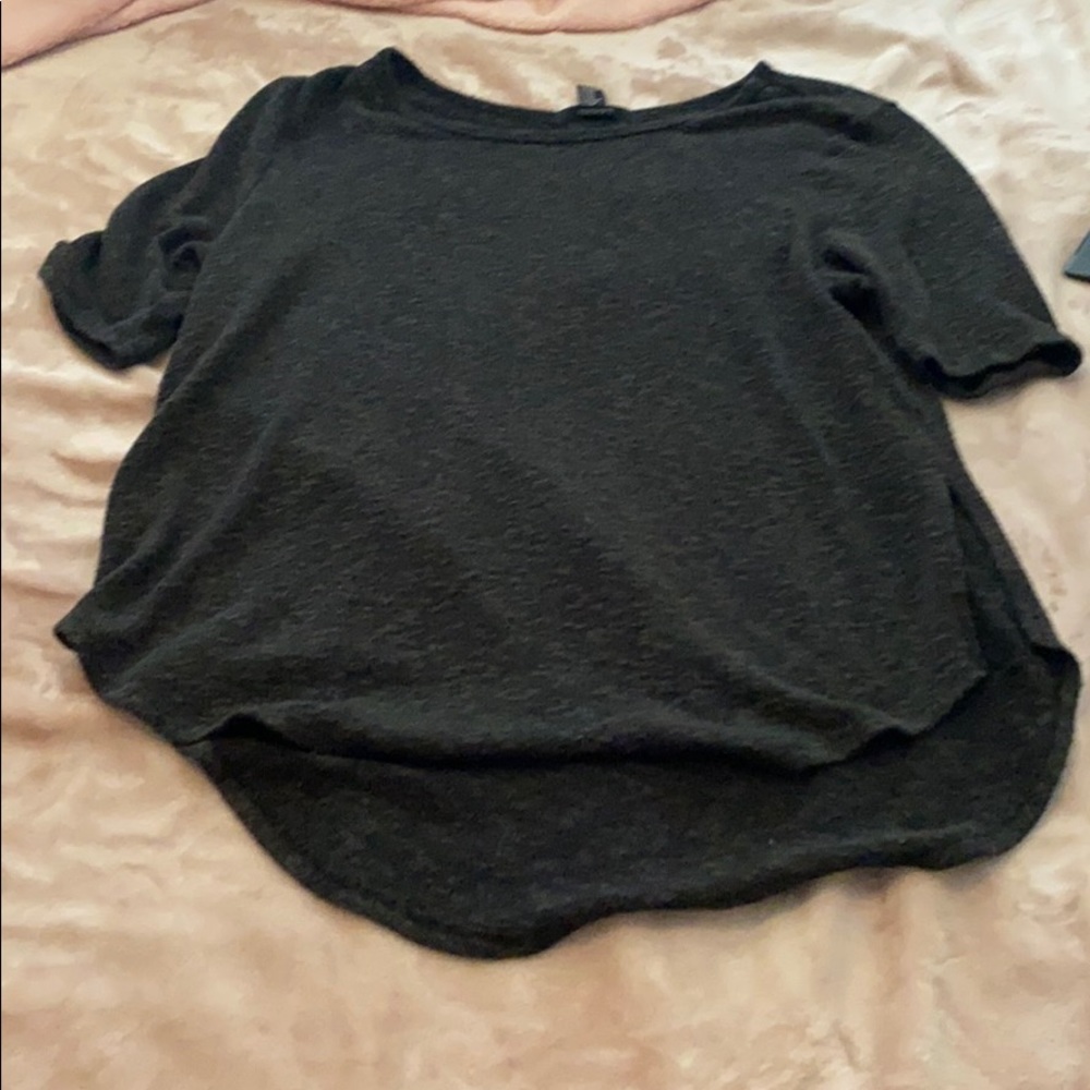 dark gray cardigan